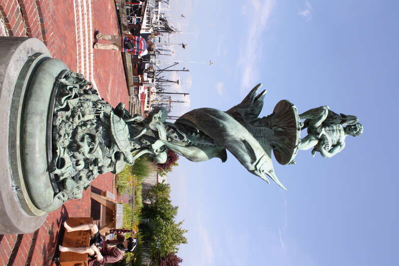FISHERMAN STATUE