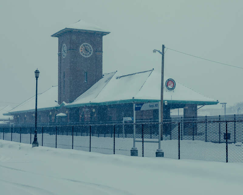 Winter in Fargo ND