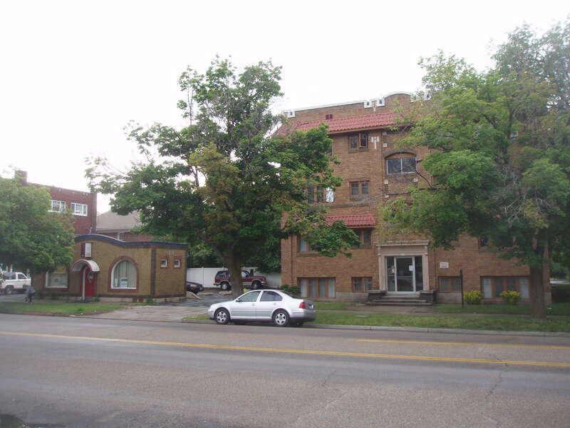 The Fontenelle Apartments, a historic building in Ogden, Utah, United States.