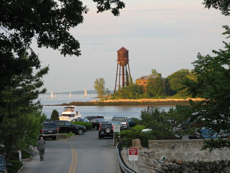 Overlooking Davids' Island.