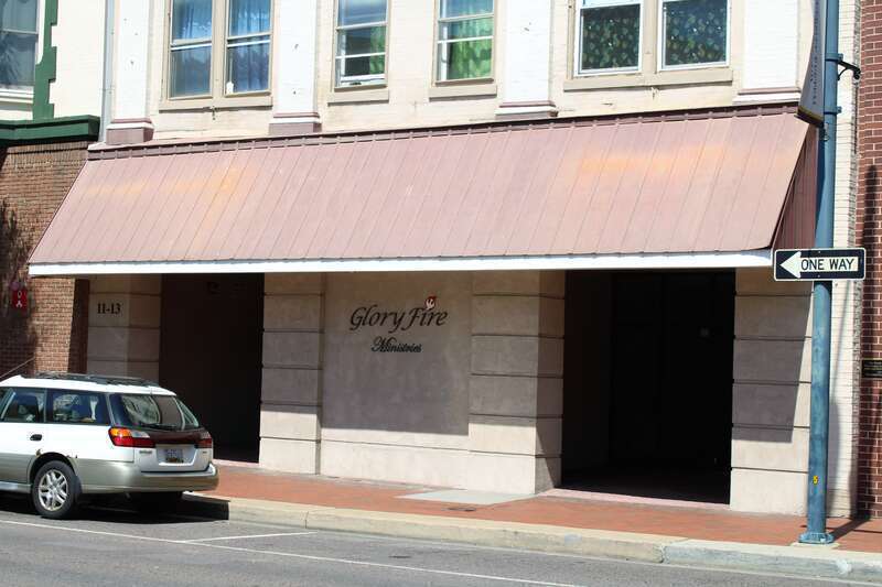 Glory Fire Ministries on N. Potomac Street in Hagerstown, Maryland.