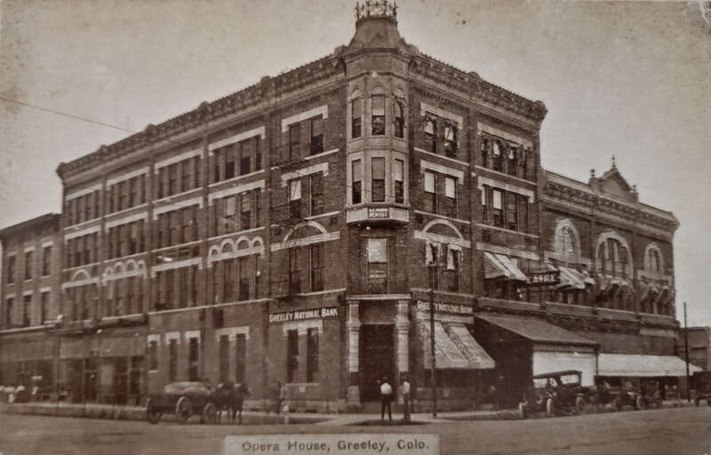 Street view of Greeley Opera House