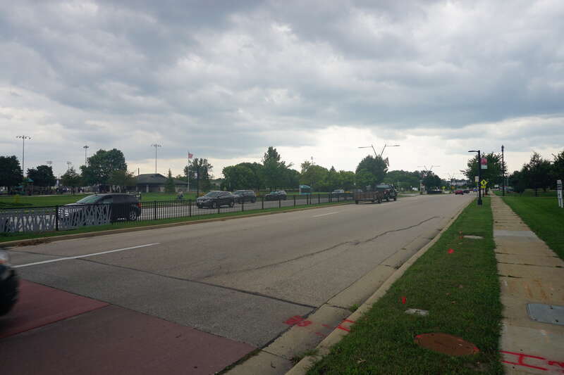 West Layton Avenue in Greenfield, Wisconsin (United States).