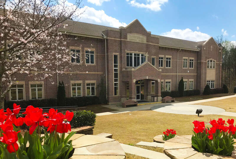 The H Building on the East Campus of Mount Pisgah, next door to Geier Hall.