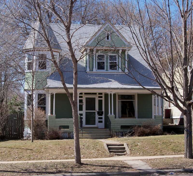 Harrison DeLong house in Sioux Falls, South Dakota, USA.