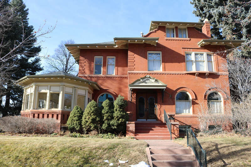 The Harry C. James House, located at 685 N. Emerson Street in Denver, Colorado. The property is listed on the National Register of Historic Places. It has also been known as the Dr. John Tilden House, the Crawford House, and the Dana Crawford House.