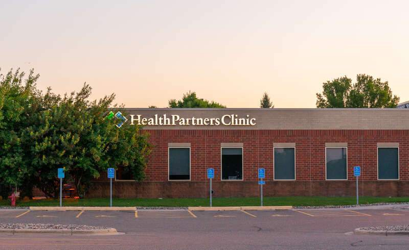 The HealthPartners Physicians Neck and Back Clinic at 1000 Radio Drive in Woodbury, Minnesota.