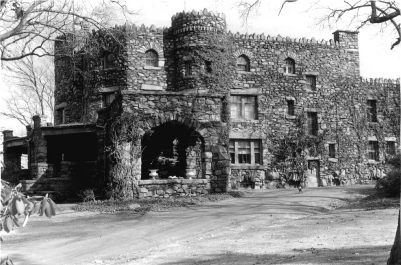 Hearthstone Castle, Danbury, CT. West facade &amp; North facade