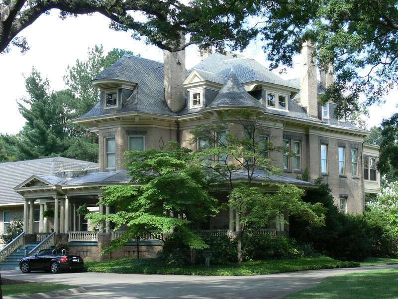The house "Holly Lawn" in Northside, Richmond, Virginia; on the National Register of Historic Places [rotated and cropped]