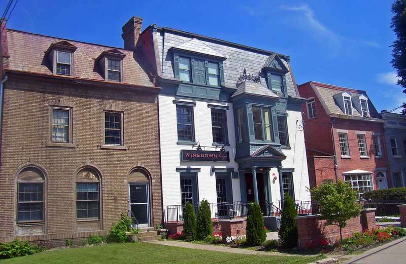 Houses on Union Street, Schenectady, NY, USA