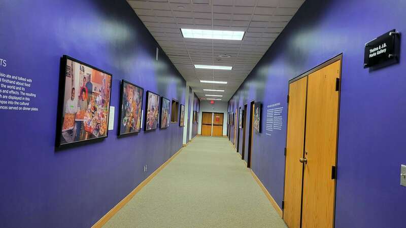 Hungry Planets exhibit in the Thelma &amp; J.B. Marks Gallery
link) at the Polk Museum of Art in Lakeland, Florida.