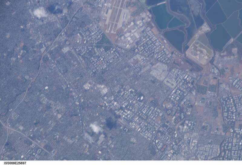 View of California taken during ISS Expedition 9.