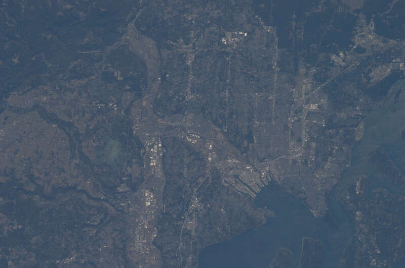View of Washington taken during ISS Expedition 22.