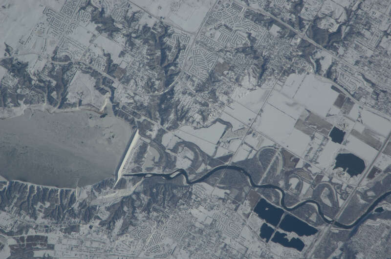 View of Iowa taken during ISS Expedition 22.