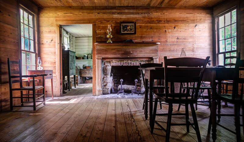 Interior of Duke home
