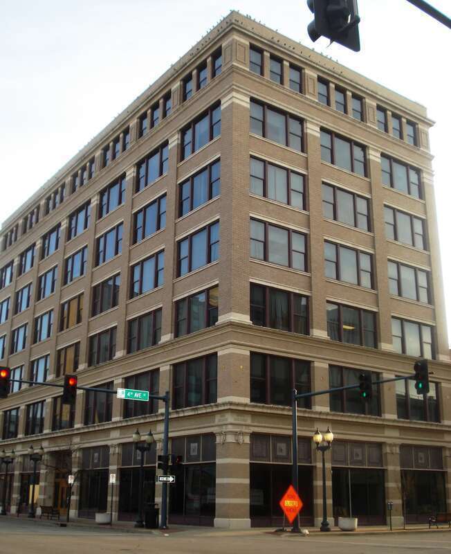 Building on the NRHP in Cedar Rapids, Iowa.