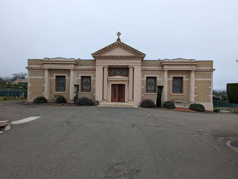 Mausoleum of Italian Cemetery in Colma