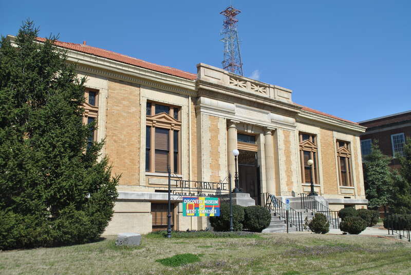 Jackson Free Library, College and Church Sts. Jackson