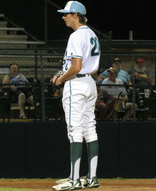 Herget on the mound