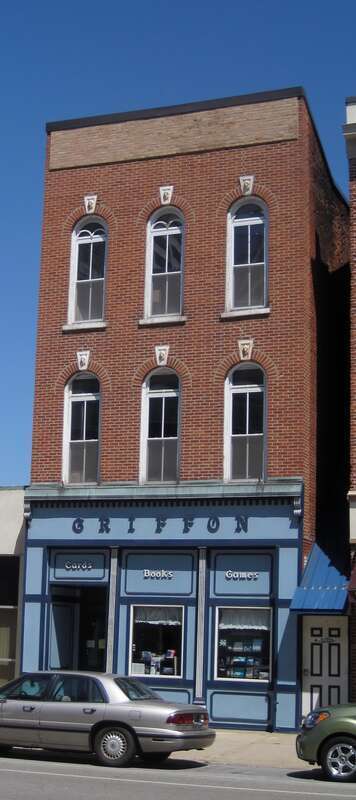 John G. Kerr &amp; Company in South Bend, IN (1891). It is the only remaining 19th century Italianate commercial building in South Bend. Kerr &amp; Company sold new and second hand goods, occupying the building for five years.