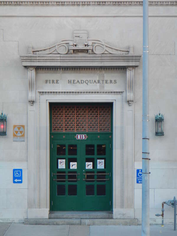 Kansas City, Kansas City Hall and Fire Headquarters, 805 and 815 N. 6th St. Kansas City