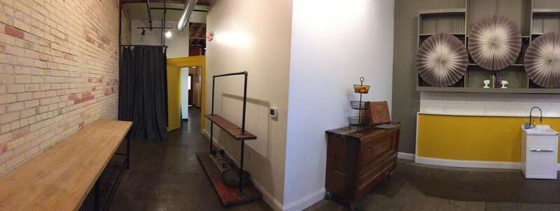 The leap room space at Kavarna Coffeehouse in downtown Green Bay, WI.