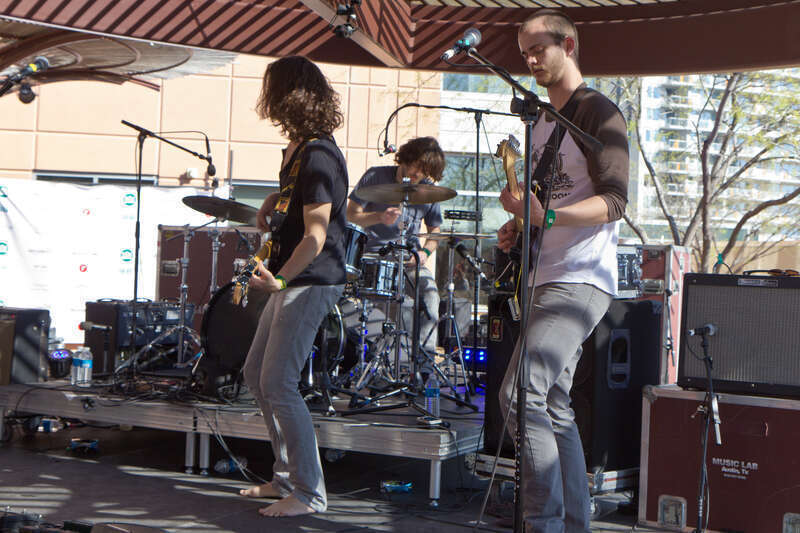 the South African alternative rock band "Kongos" (2013 in Austin, Texas)
