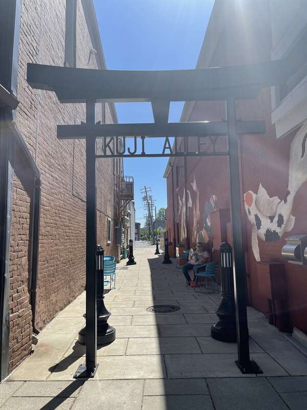 Kuji Alley in Franklin, Indiana