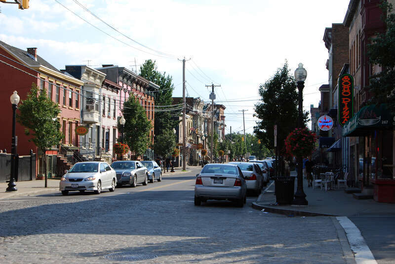 Lark Street in Albany, New York, United States