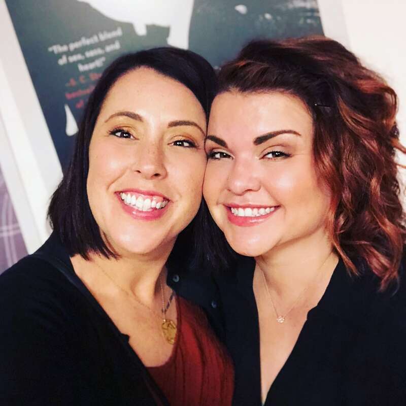 Authors Christina Lauren, Festival New Romance, Paris, France