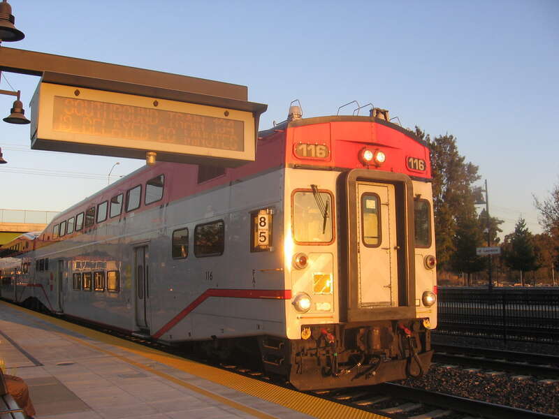 The Lawrence (Caltrain station) in Sunnyvale, California, USA.