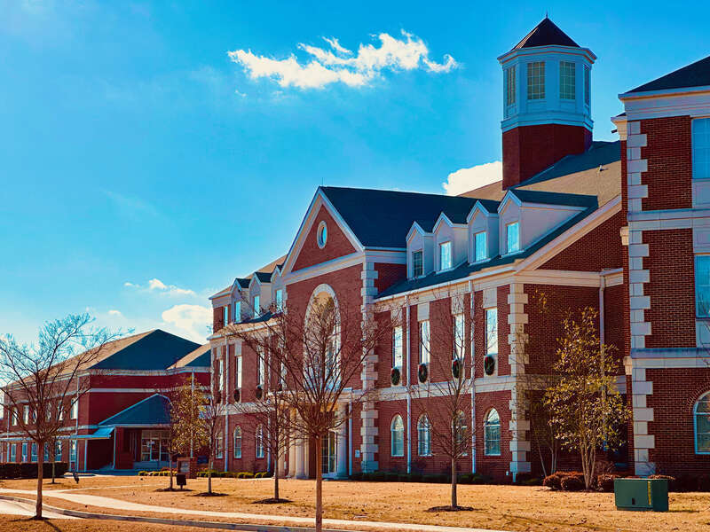 Lee University School of Nursing building in Cleveland, Tennessee