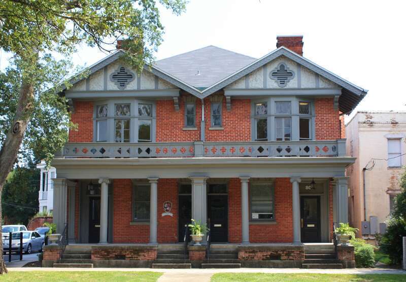 Lowenstein Apartment Complex in Mobile, Alabama.  Built in 1908.
