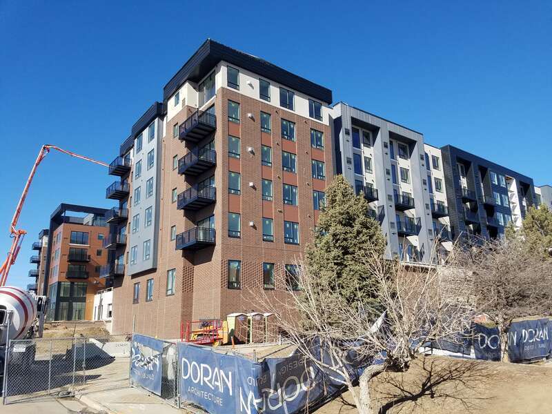 Lyra Apartments, Centennial, CO, SE corner
