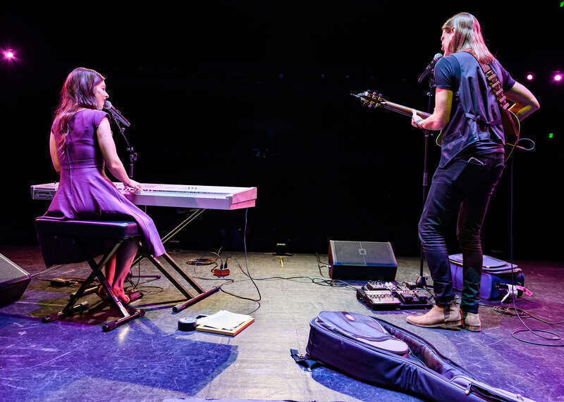 Maggie McClure at the La Mirada Theatre in La Mirada, California, on Saturday, March 16, 2019. Maggie opened for Paul Reiser.