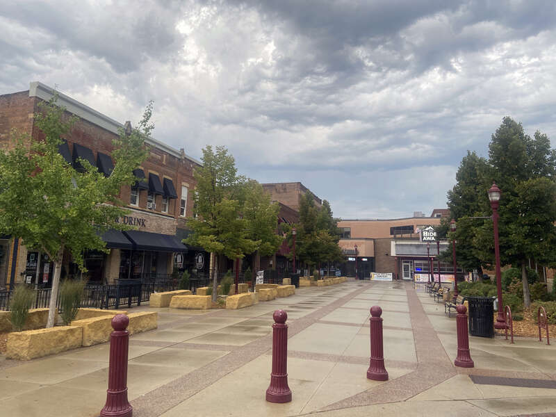 In 1978, in an effort to keep business downtown, the City of Mankato built a mall in the middle of Front Street, a commercial street in downtown to create "Mankato Place Mall". The mall with its 1978 aesthetics, is a conglomeration of century-old
