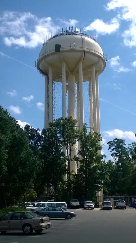 Water Tower at Manning Drive, University of North Carolina at Chapel Hill