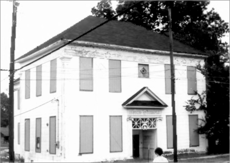 Masonic Temple Building in Meridian, Mississippi