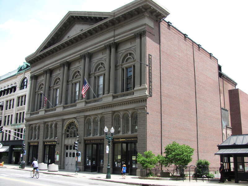 Mechanics Hall, Worcester Massachusetts