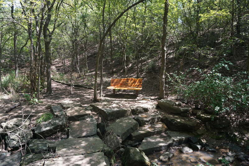 The Molly Hollar Wildscape at Veteran's Park in Arlington, Texas (United States).