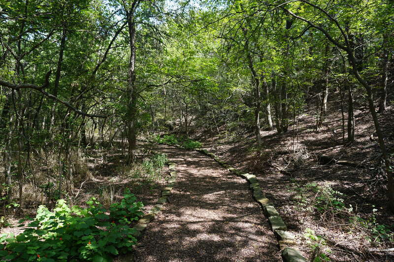 The Molly Hollar Wildscape at Veteran's Park in Arlington, Texas (United States).