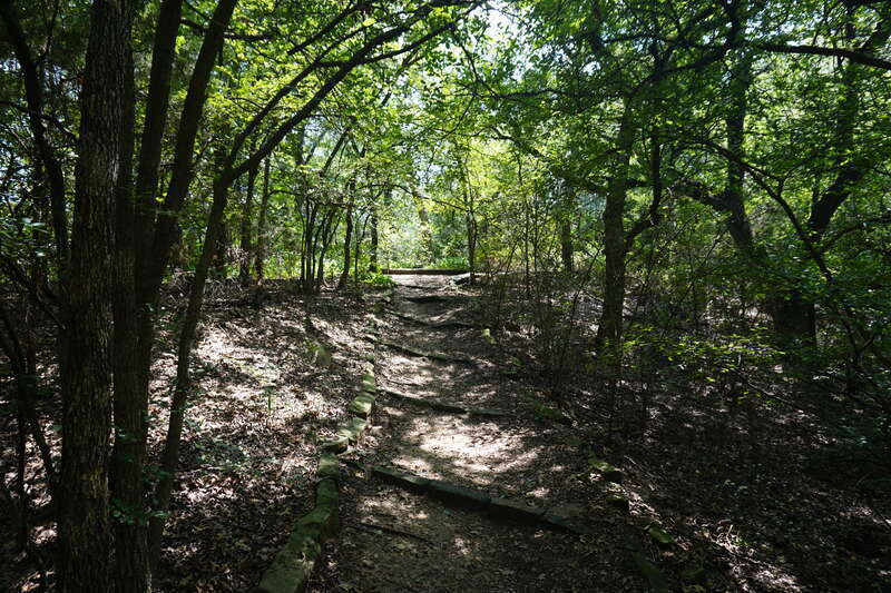 The Molly Hollar Wildscape at Veteran's Park in Arlington, Texas (United States).