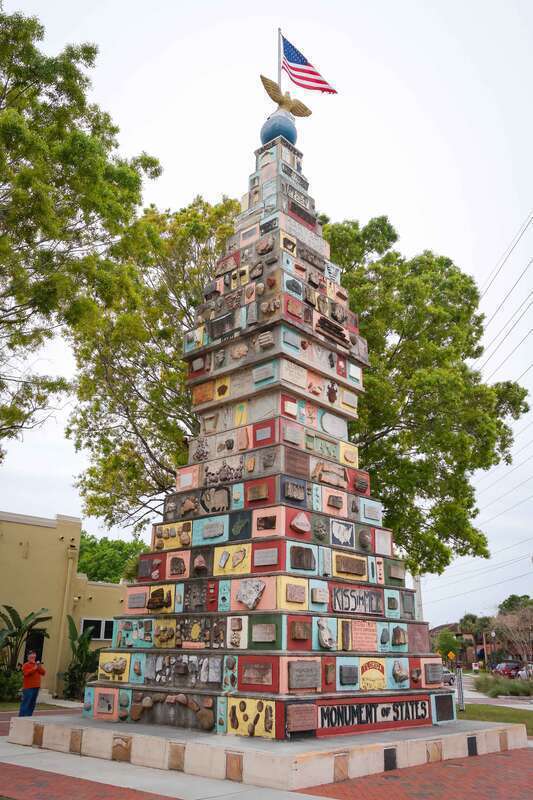 The Monument of States in Kissimmee, Florida