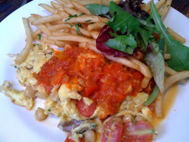 Moroccan scramble at Extra Virgin