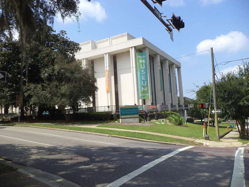 Museum of Florida History (NE face), Tallahassee, Leon County, Florida