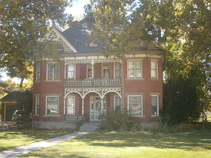 The Nielsen-Sanderson House, a historic home in Draper, Utah, United States.
