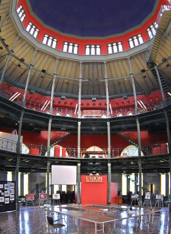 Interior of the Nott Memorial on the campus of Union College in Schenectady, New York, United States