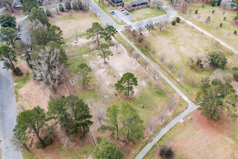 City of Greenville Off-Leash Dog Area, Monday, February 20, 2023.