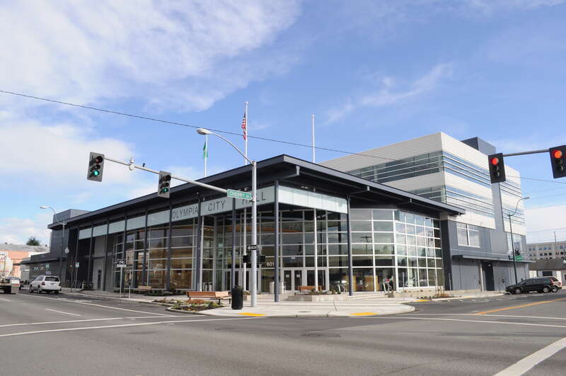 The (new) City Hall, Olympia, Washington.