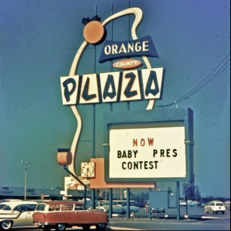 Orange County Plaza late 50s or 60s